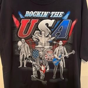 Rocking’ The USA Presidents T-shirt